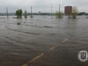 Затопленные парки в Киеве