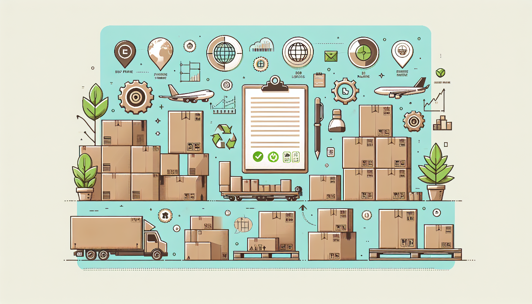 Экологичный стандарт упаковки товаров в логистике: крафт-бумага