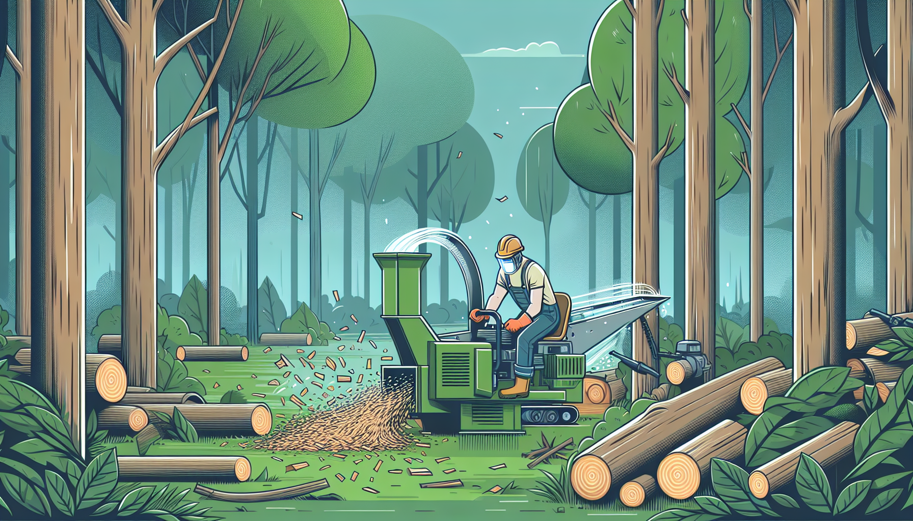 Работа и применение древесных измельчителей: ключевые аспекты