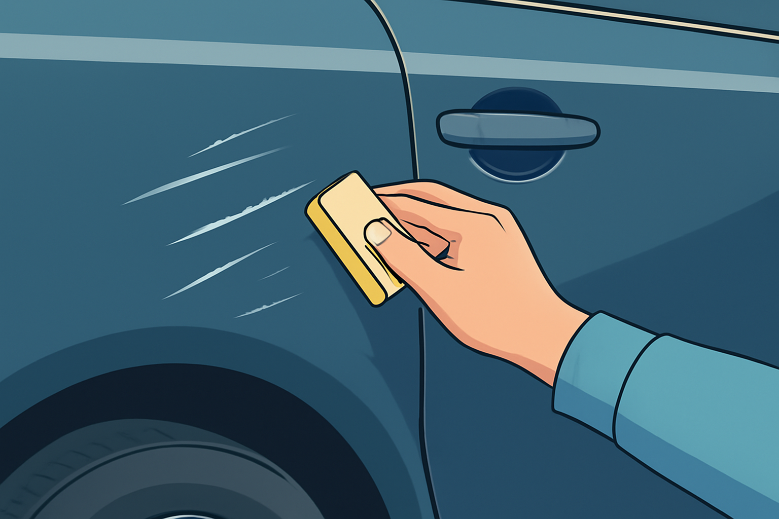 Как эффективно удалить царапины и сколы на кузове автомобиля: проверенные методы и советы