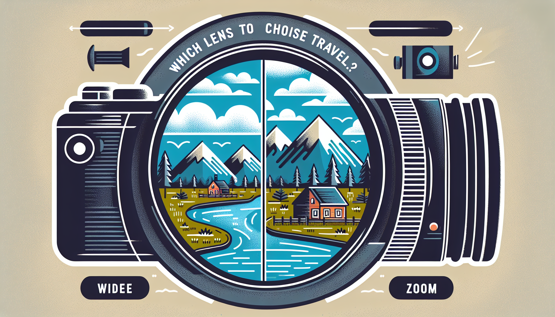 Какой объектив выбрать для путешествий: широкоугольный или зум?